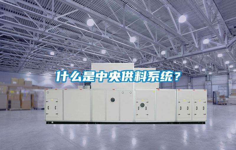 什么是中央供料系統？
