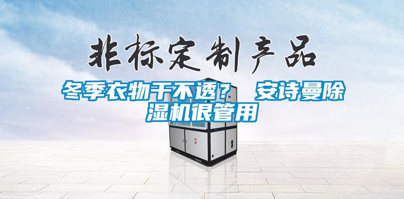 冬季衣物干不透？ 安詩(shī)曼除濕機很管用