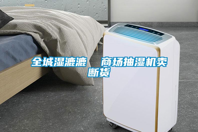 全城濕漉漉  商場(chǎng)抽濕機賣(mài)斷貨