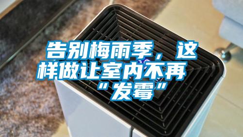 告別梅雨季，這樣做讓室內不再“發(fā)霉”
