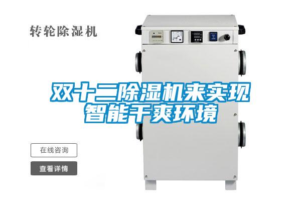 雙十二除濕機來(lái)實(shí)現智能干爽環(huán)境