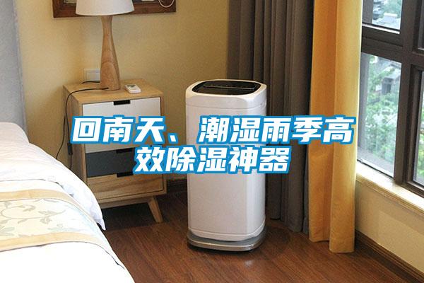 回南天、潮濕雨季高效除濕神器