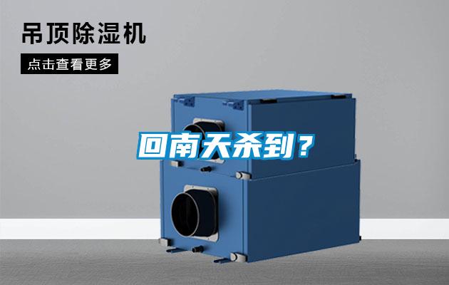回南天殺到？