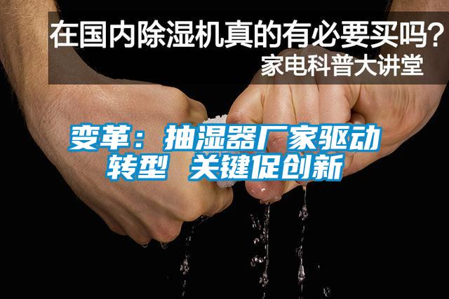 變革：抽濕器廠(chǎng)家驅動(dòng)轉型 關(guān)鍵促創(chuàng  )新