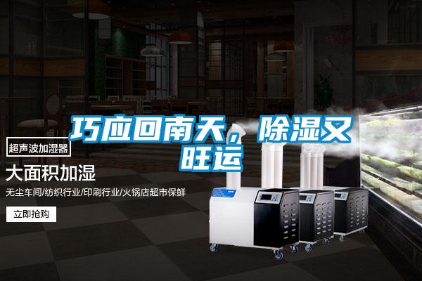 巧應回南天，除濕又旺運