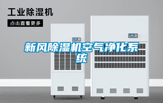 新風(fēng)除濕機空氣凈化系統