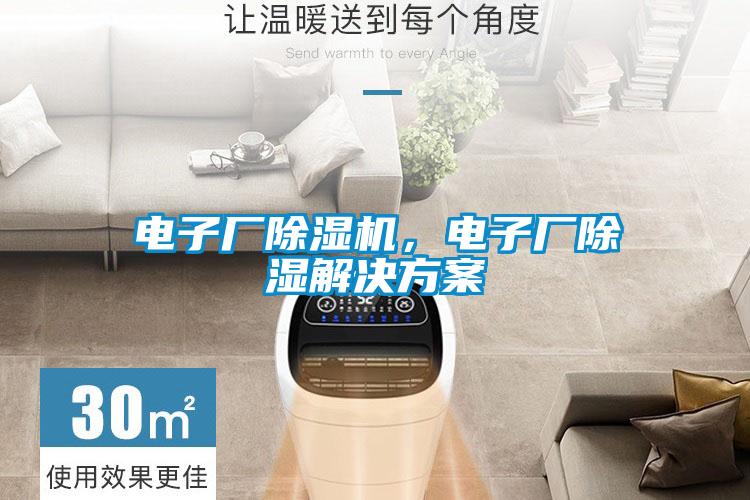 電子廠(chǎng)除濕機，電子廠(chǎng)除濕解決方案