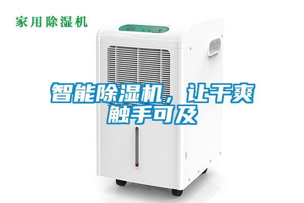 智能除濕機，讓干爽觸手可及