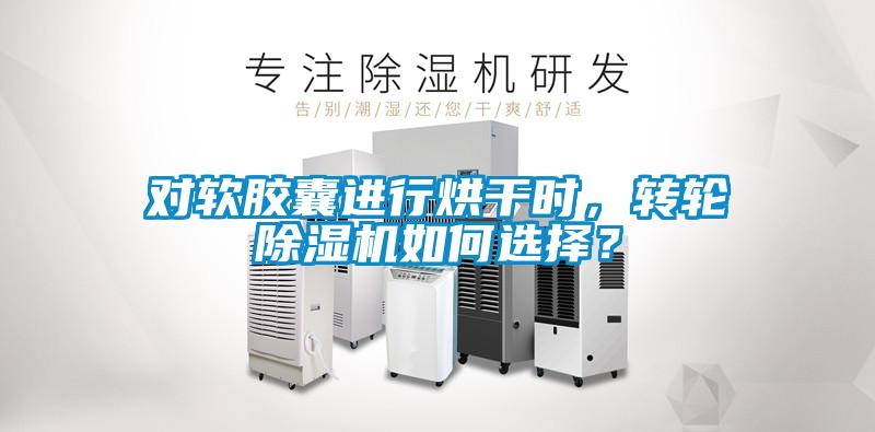 對軟膠囊進(jìn)行烘干時(shí)，轉輪除濕機如何選擇？