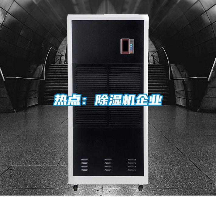 熱點(diǎn)：除濕機企業(yè)