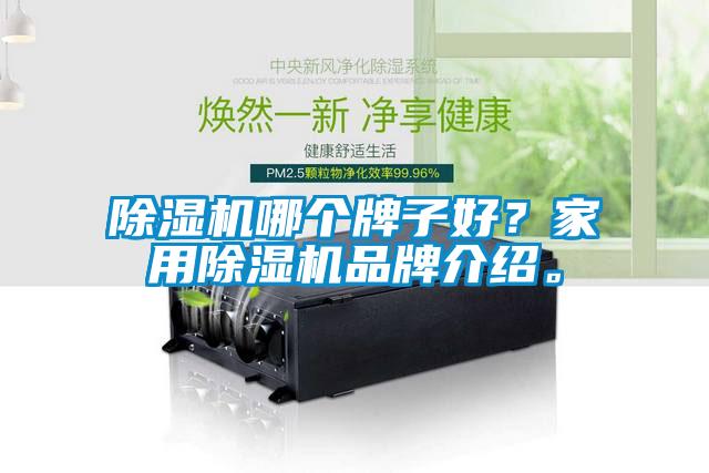 除濕機哪個(gè)牌子好？家用除濕機品牌介紹。