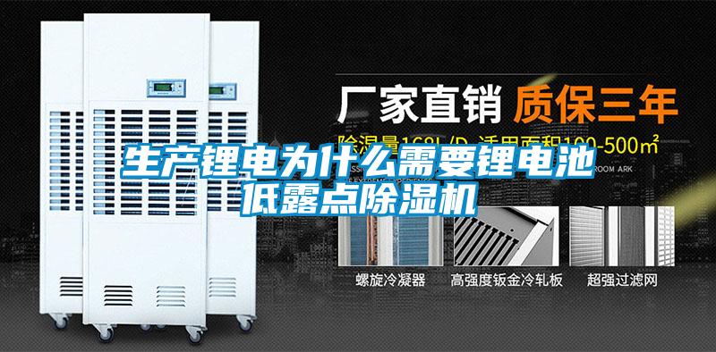生產(chǎn)鋰電為什么需要鋰電池低露點(diǎn)除濕機