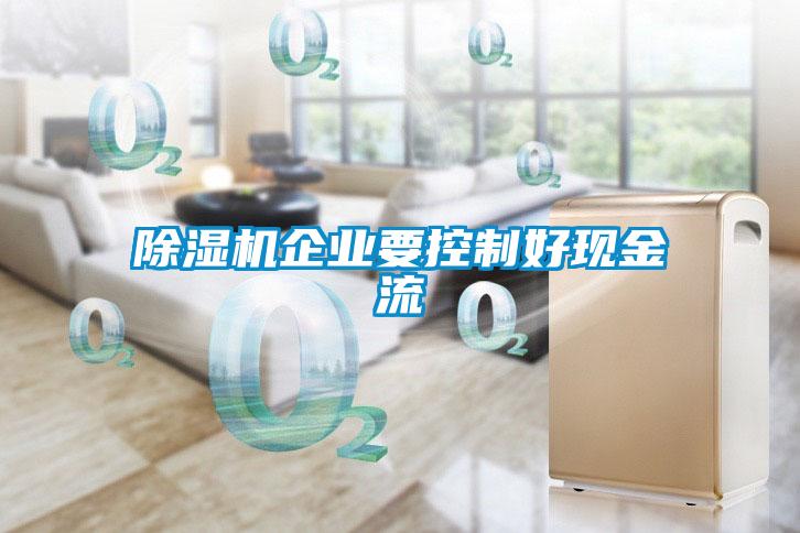 除濕機企業(yè)要控制好現金流