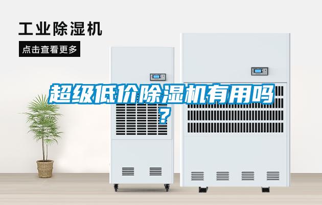 超級低價(jià)除濕機有用嗎？
