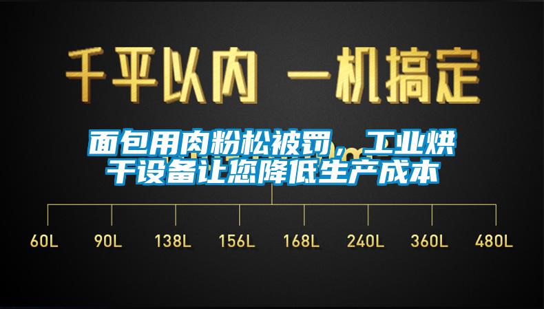 面包用肉粉松被罰，工業(yè)烘干設備讓您降低生產(chǎn)成本