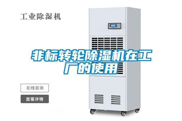 非標轉輪除濕機在工廠(chǎng)的使用