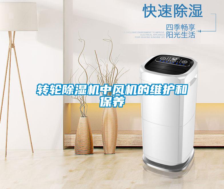 轉輪除濕機中風(fēng)機的維護和保養