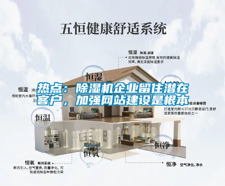 熱點(diǎn)：除濕機企業(yè)留住潛在客戶(hù)，加強網(wǎng)站建設是根本
