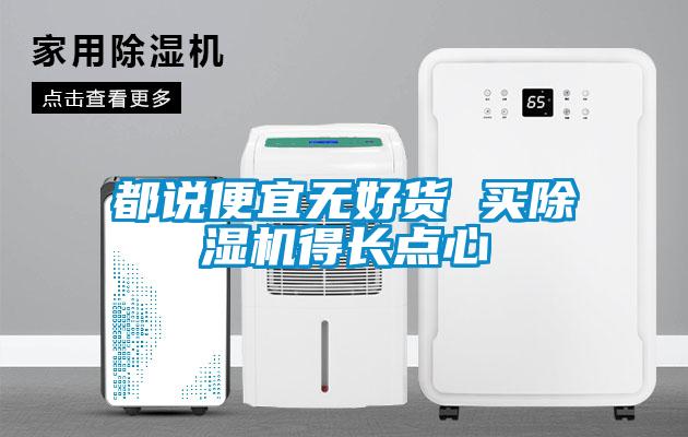 都說(shuō)便宜無(wú)好貨 買(mǎi)除濕機得長(cháng)點(diǎn)心