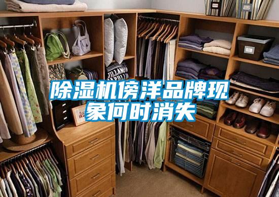 除濕機傍洋品牌現象何時(shí)消失