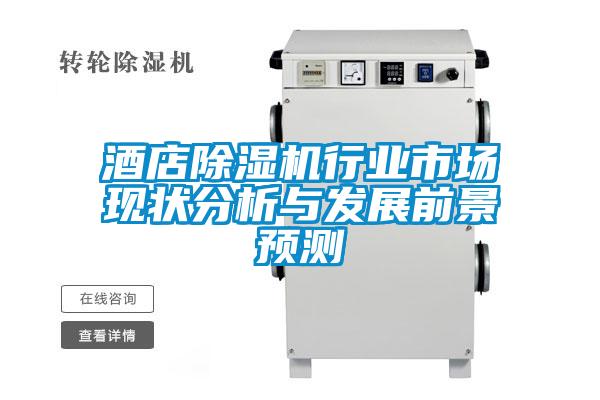 酒店除濕機行業(yè)市場(chǎng)現狀分析與發(fā)展前景預測