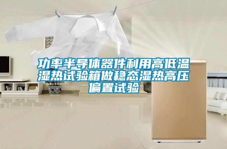 功率半導體器件利用高低溫濕熱試驗箱做穩態(tài)濕熱高壓偏置試驗