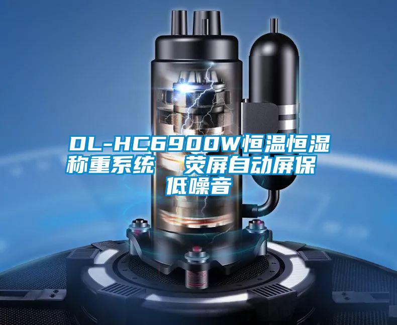 DL-HC6900W恒溫恒濕稱(chēng)重系統  熒屏自動(dòng)屏保 低噪音