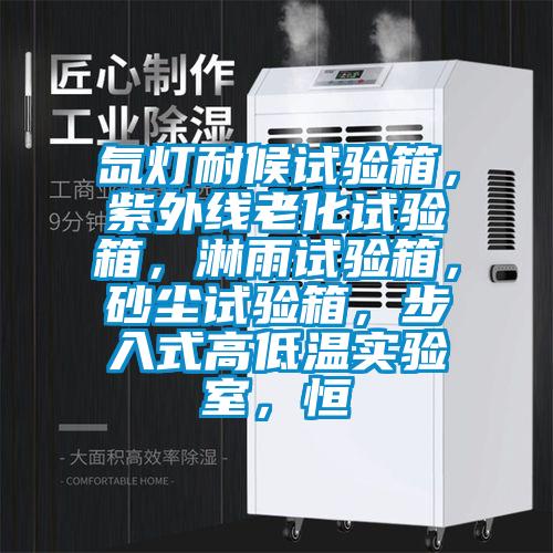 氙燈耐候試驗箱，紫外線(xiàn)老化試驗箱，淋雨試驗箱，砂塵試驗箱，步入式高低溫實(shí)驗室，恒