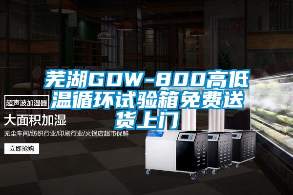 蕪湖GDW-800高低溫循環(huán)試驗箱免費送貨上門(mén)