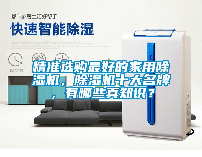 精準選購最好的家用除濕機，除濕機十大名牌，有哪些真知識？