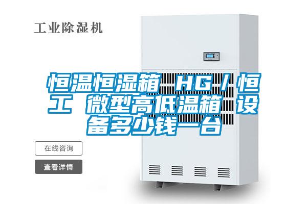 恒溫恒濕箱 HG／恒工 微型高低溫箱 設備多少錢(qián)一臺
