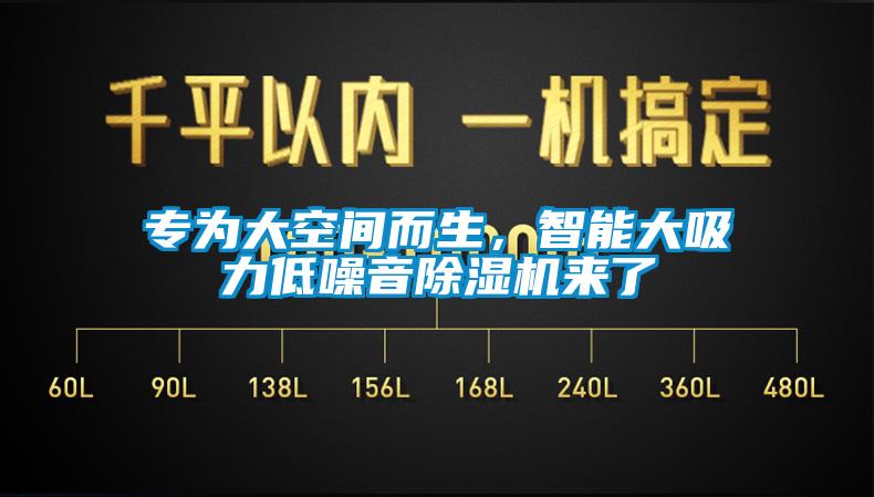 專(zhuān)為大空間而生，智能大吸力低噪音除濕機來(lái)了
