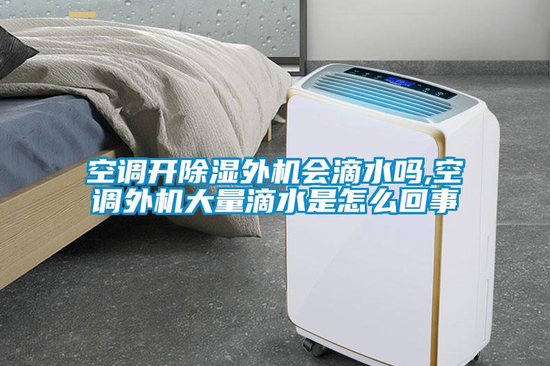 空調開(kāi)除濕外機會(huì )滴水嗎,空調外機大量滴水是怎么回事