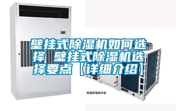 壁掛式除濕機如何選擇 壁掛式除濕機選擇要點(diǎn)【詳細介紹】