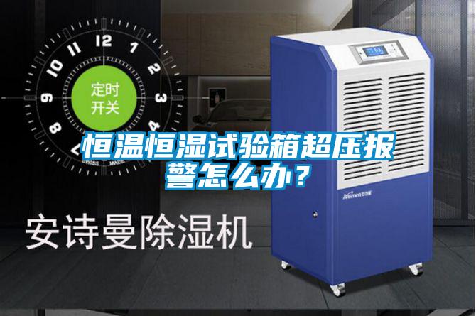 恒溫恒濕試驗箱超壓報警怎么辦？