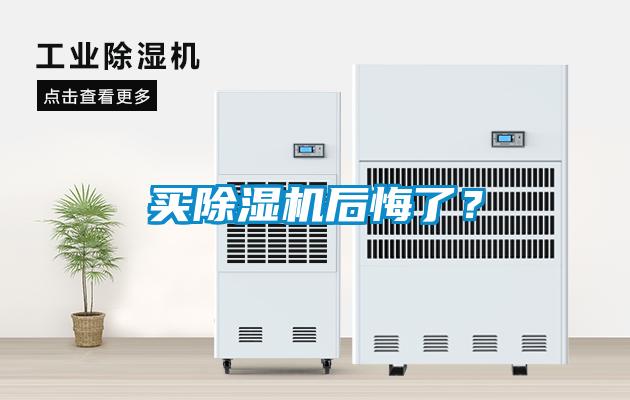 買(mǎi)除濕機后悔了？