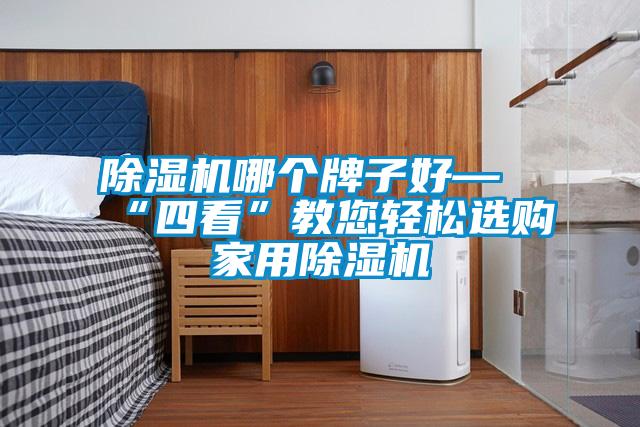 除濕機哪個(gè)牌子好—“四看”教您輕松選購家用除濕機