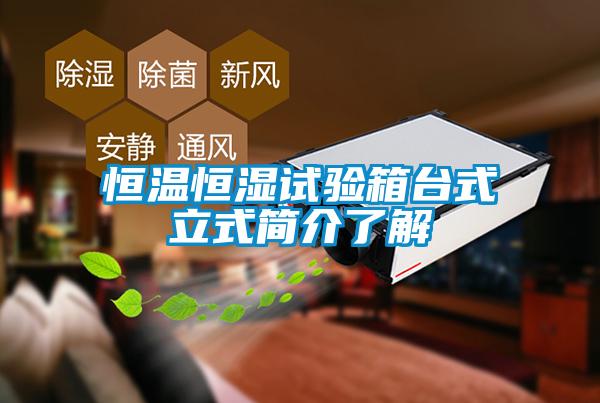 恒溫恒濕試驗箱臺式立式簡(jiǎn)介了解
