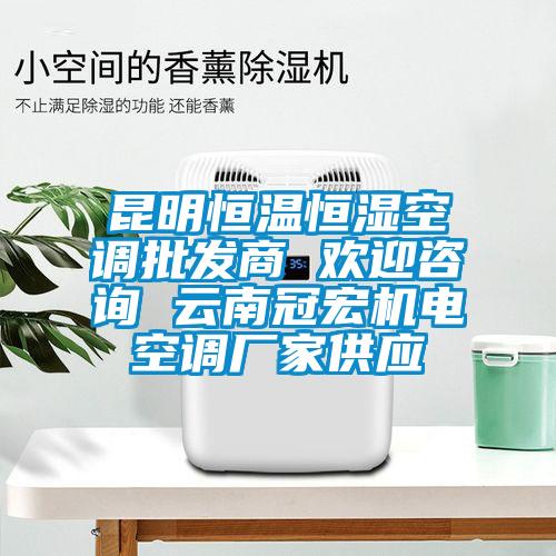 昆明恒溫恒濕空調批發(fā)商 歡迎咨詢(xún) 云南冠宏機電空調廠(chǎng)家供應