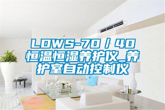 LDWS-70／40恒溫恒濕養護儀_養護室自動(dòng)控制儀