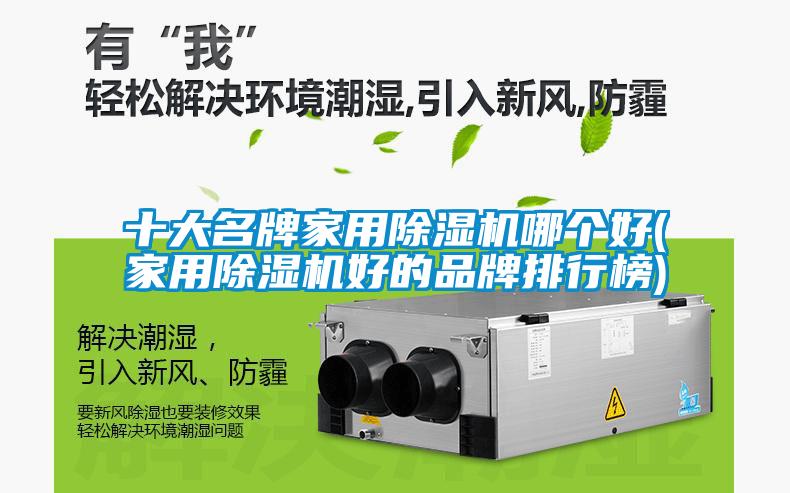 十大名牌家用除濕機哪個(gè)好(家用除濕機好的品牌排行榜)