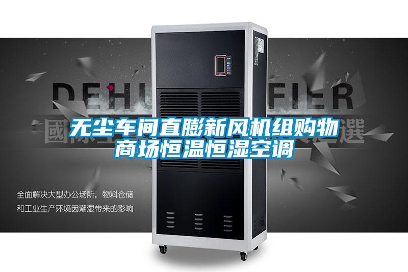 無(wú)塵車(chē)間直膨新風(fēng)機組購物商場(chǎng)恒溫恒濕空調