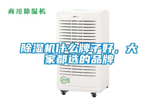 除濕機什么牌子好，大家都選的品牌