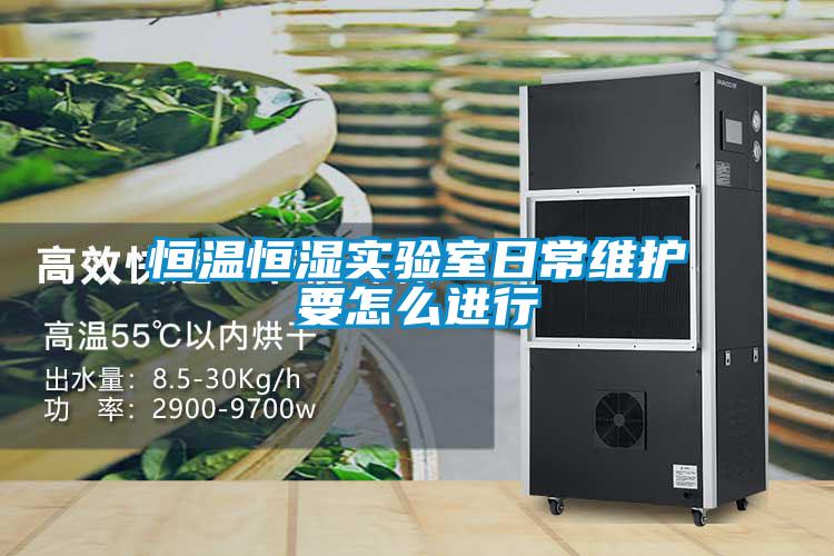 恒溫恒濕實(shí)驗室日常維護要怎么進(jìn)行