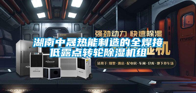 湖南中晟熱能制造的全焊接低露點(diǎn)轉輪除濕機組