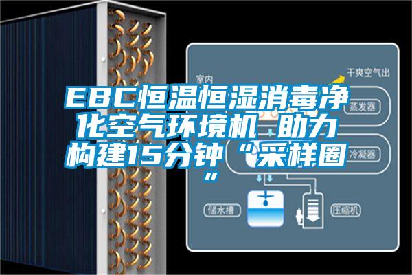 EBC恒溫恒濕消毒凈化空氣環(huán)境機 助力構建15分鐘“采樣圈”