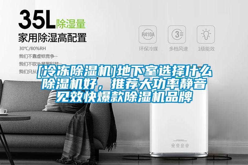 [冷凍除濕機]地下室選擇什么除濕機好，推薦大功率靜音見(jiàn)效快爆款除濕機品牌