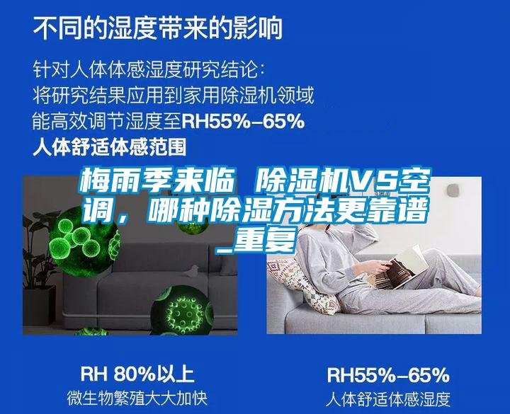 梅雨季來(lái)臨 除濕機VS空調，哪種除濕方法更靠譜_重復