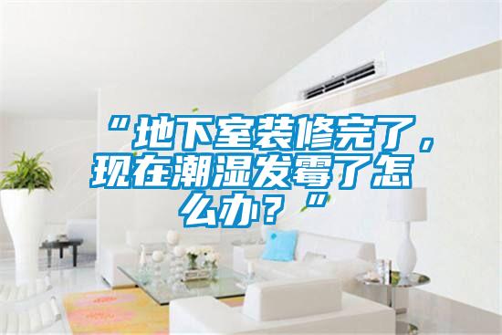 “地下室裝修完了，現在潮濕發(fā)霉了怎么辦？”