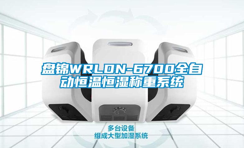 盤(pán)錦WRLDN-6700全自動(dòng)恒溫恒濕稱(chēng)重系統